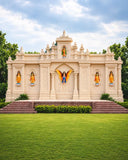 Fiber art wedding entry gate decoration at a Jaipur wedding venue