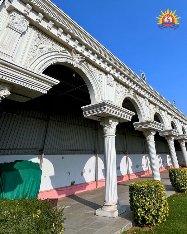 Royal FRP colonnade facade with classical arches and Corinthian columns